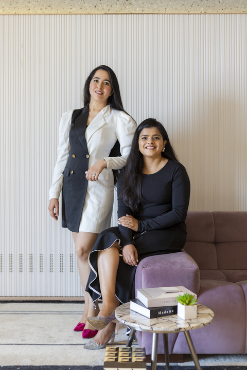 Ms. Rashi Bothra and Ms.Ruchi Gehani - Co-Founders and Creative Head of Azure Interiors